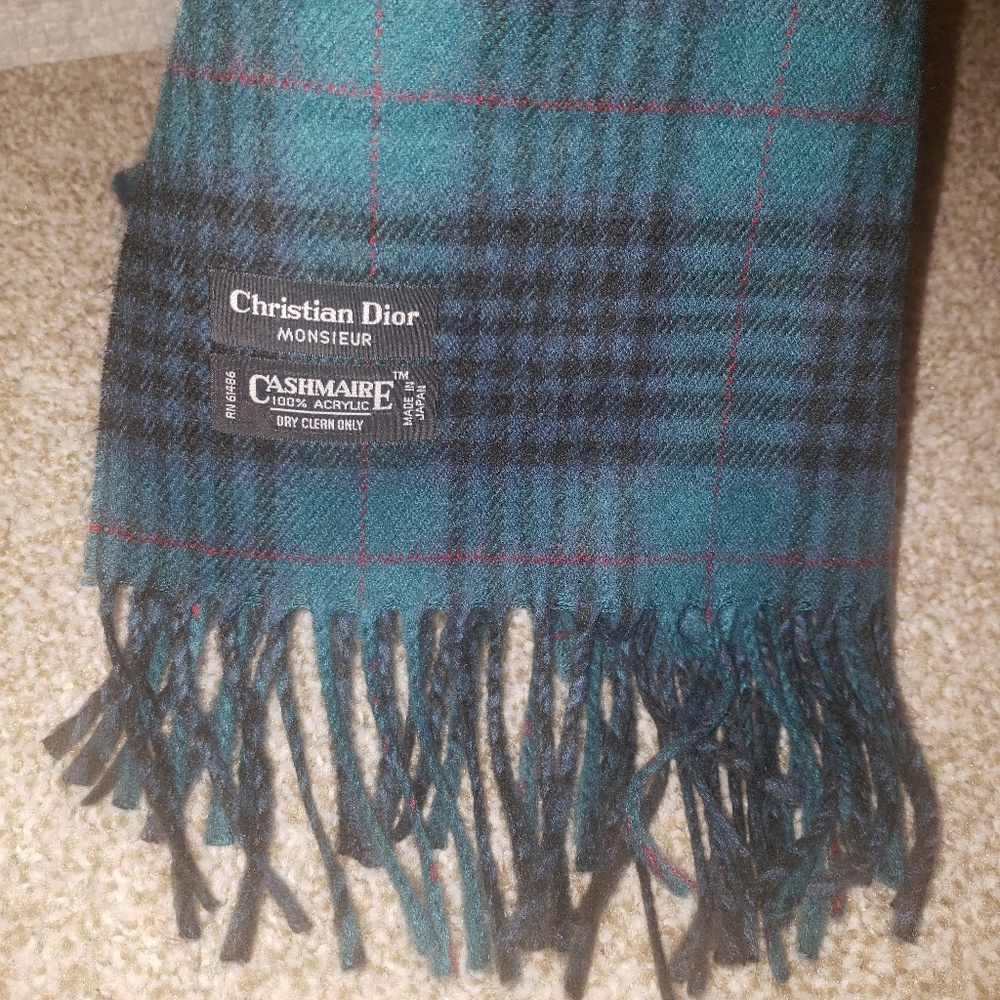 Christian Dior Cashmere Scarf